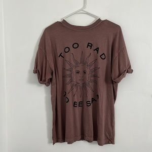 Girl Dangerous Slouchy Distressed Tee